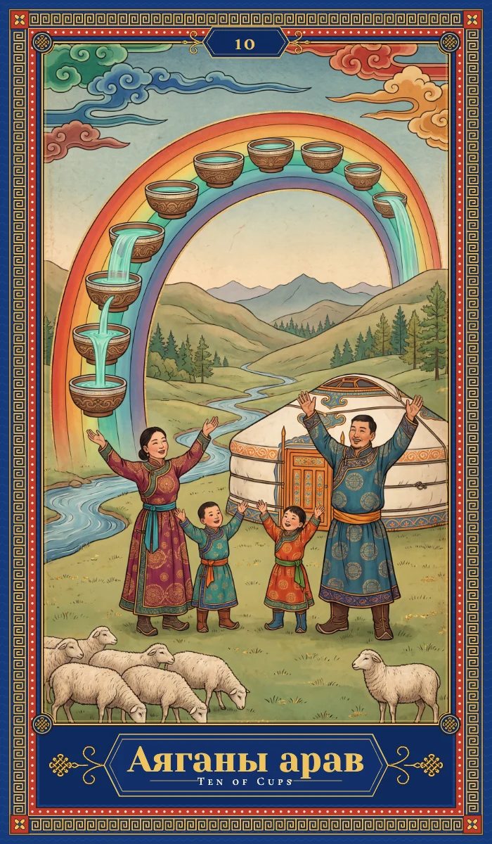 Аяганы арав (Ten of Cups)