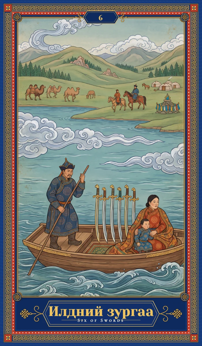 Илдний зургаа (Six of Swords)
