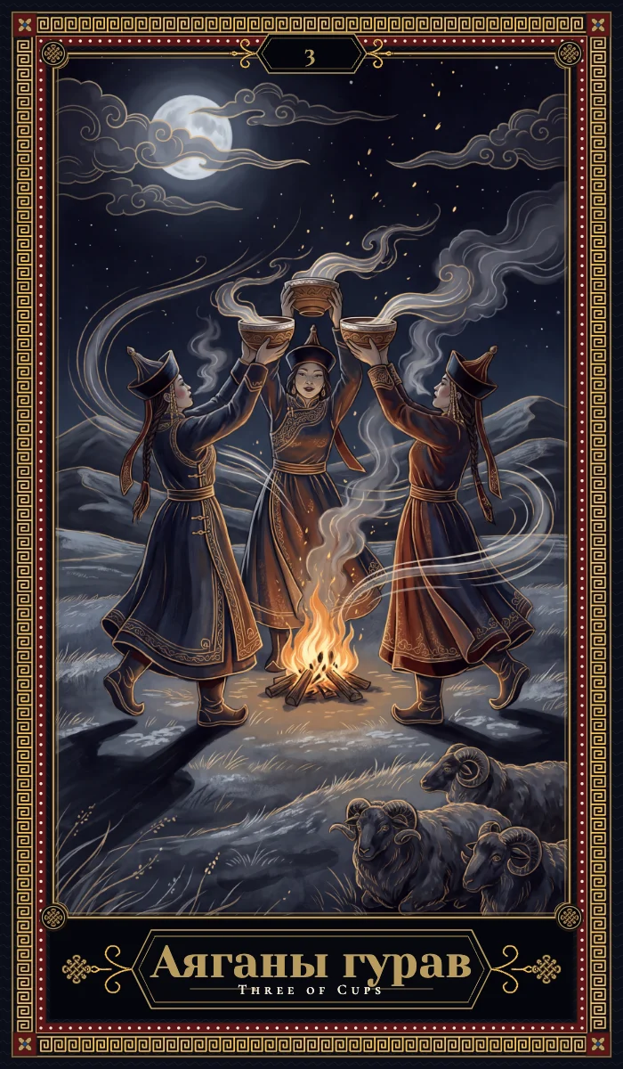 Аяганы гурав (Three of Cups)
