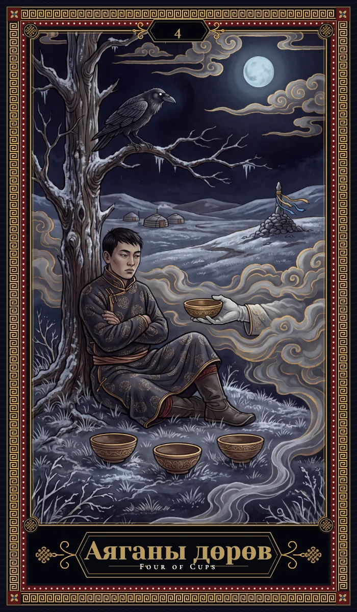 Аяганы дөрөв (Four of Cups)