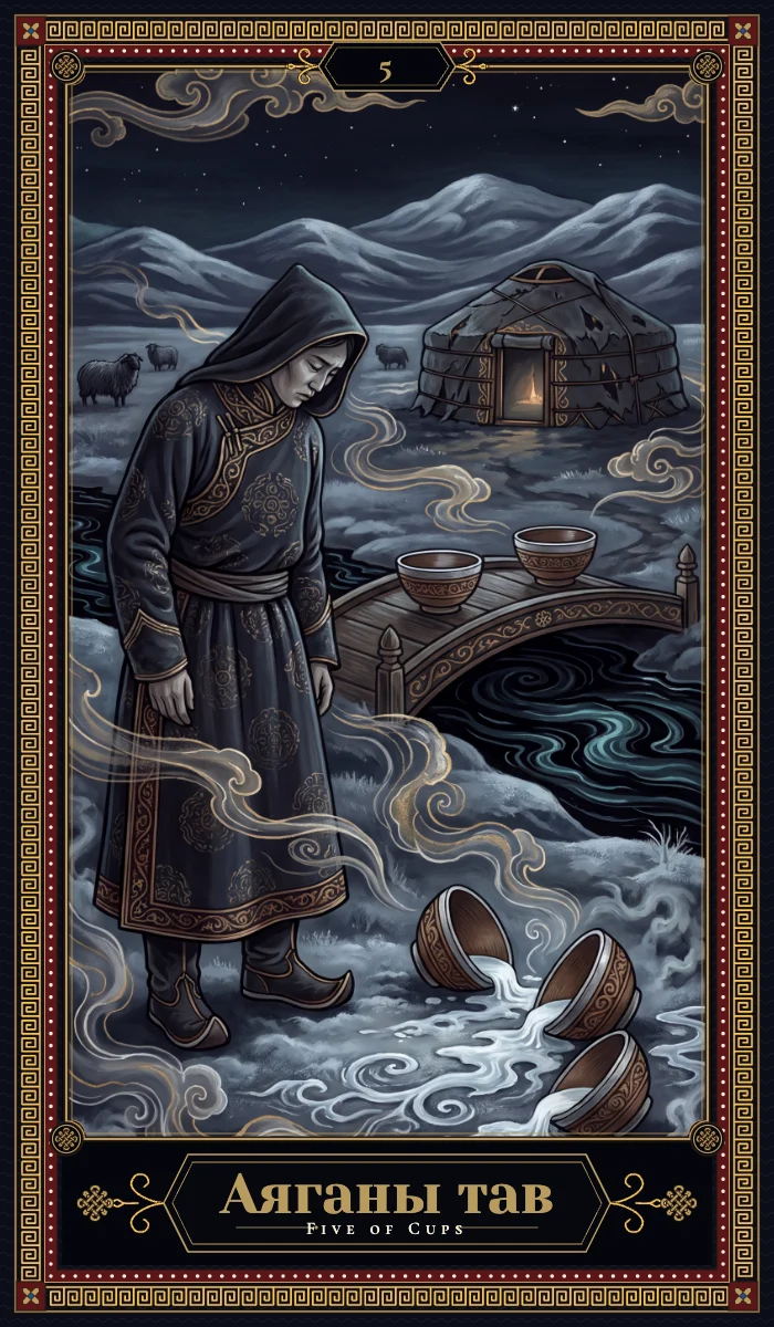 Аяганы тав (Five of Cups)