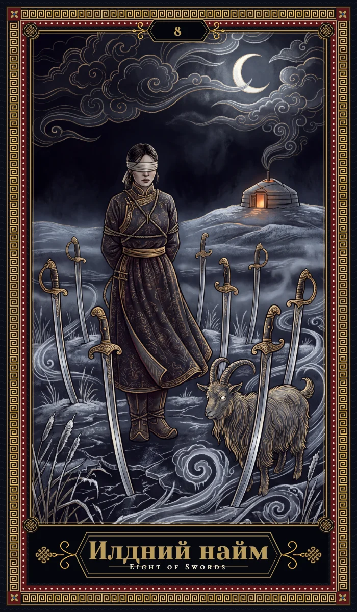Илдний найм (Eight of Swords)
