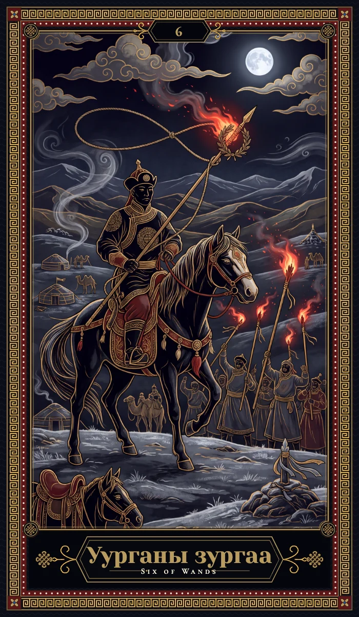 Уурганы зургаа (Six of Wands)