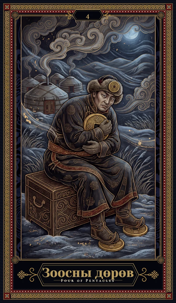 Зоосны дөрөв (Four of Pentacles)